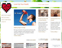 Tablet Screenshot of level-up-health.com
